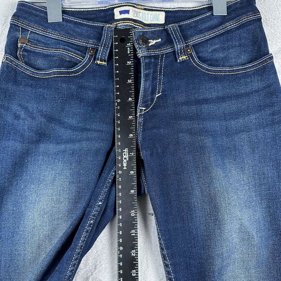 Levi's Bold Curve Skinny Jeans Medium Wash Denim Women's Blue Size 5 - Picture 7 of 10